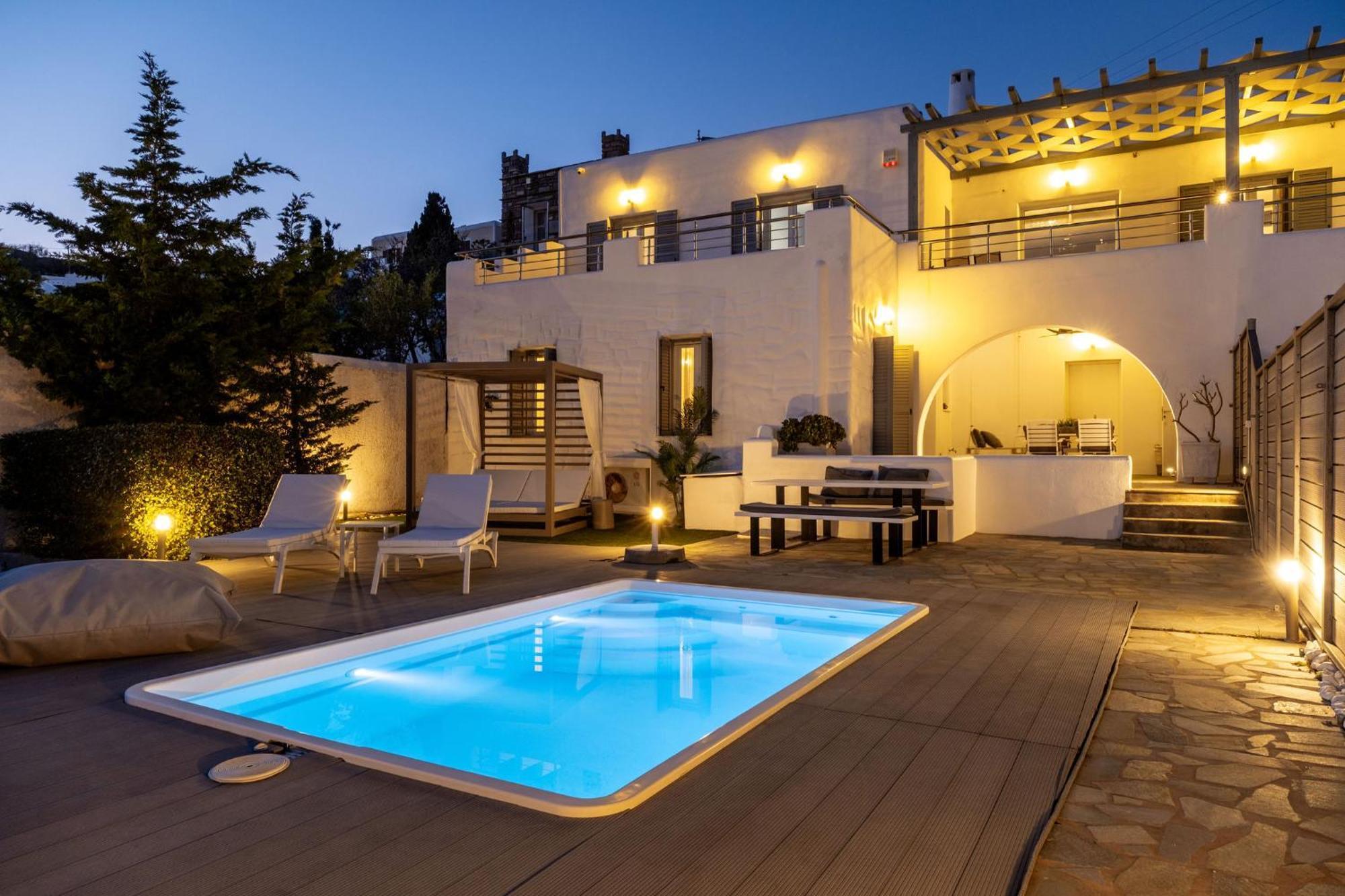 Azzurro Bianco Suites Páros Exterior foto